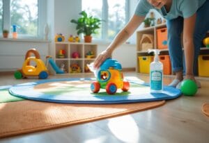 Read more about the article Sådan skaber du et hygiejnisk legeområde for børn derhjemme