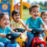 Sjove aktiviteter til børn med rat og pedaler til børn
