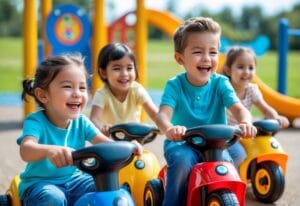 Read more about the article Sjove aktiviteter til børn med rat og pedaler til børn